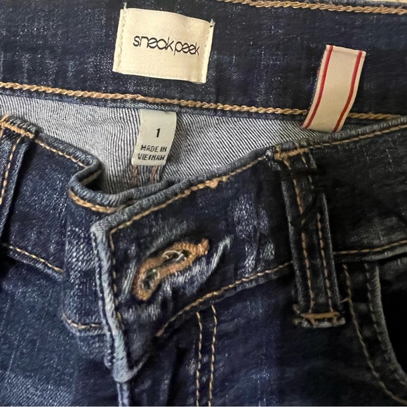 NWT Sneak Peek Sexy Boyfriend Jeans Size 1/25 waist - Picture 4 of 8